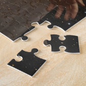 Mooie Engelachtige Hemelse Geest Verschijnt In De Legpuzzel (Zijkant)