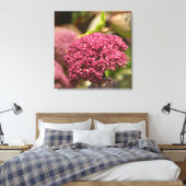 Mooie engelbloem canvas afdruk (Insitu (Slaapkamer))