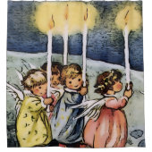 mooie engelen douchegordijn (Voorkant)