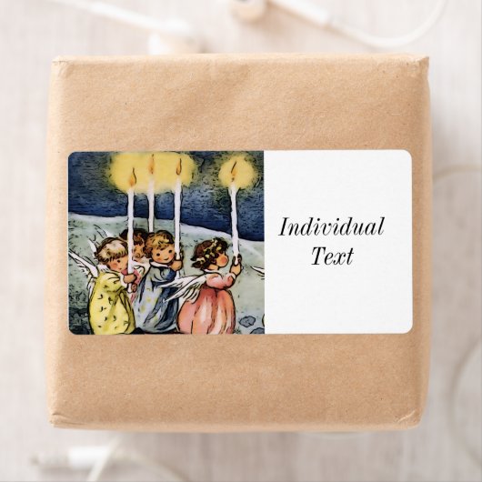 mooie engelen etiket (Insitu)