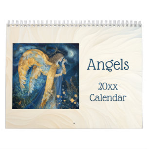 Mooie engelen in betoverde tuinen kalender