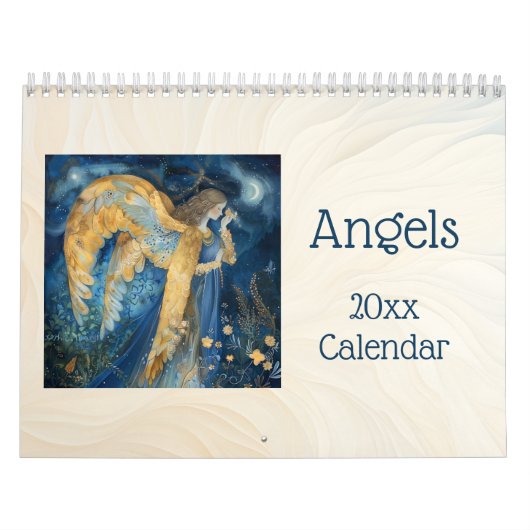 Mooie engelen in betoverde tuinen kalender (Hoes)