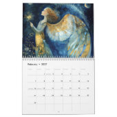 Mooie engelen in betoverde tuinen kalender (Feb 2027)