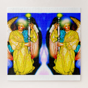 Mooie engelen kunstpuzzel legpuzzel