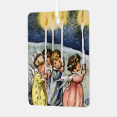 mooie engelen metalen ornament (Voorkant links)