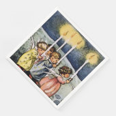 mooie engelen servet (Hoek)