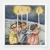 mooie engelen servet (Voorkant)