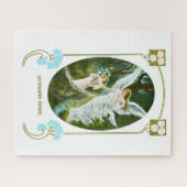 Mooie engelengel legpuzzel (Horizontaal)