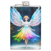 Mooie engelenvleugels Art-35444 Heupfles (Voorkant)