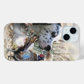 Mooie Engelse Setter met fazant , Art Case-Mate iPhone Case (Achterkant (horizontaal))
