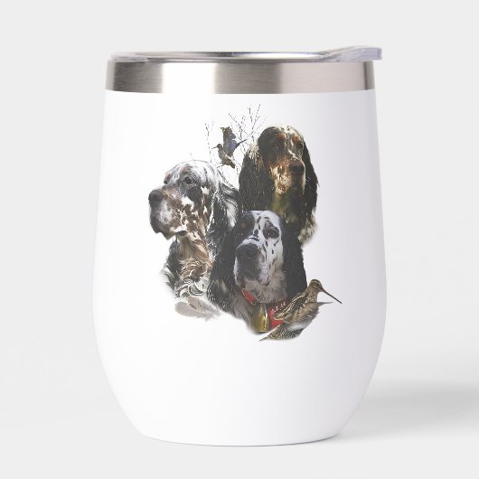 Mooie Engelse Setters , Art (Links)