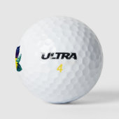 Mooie Enkele Open Zonnebloem Golfballen (Logo)