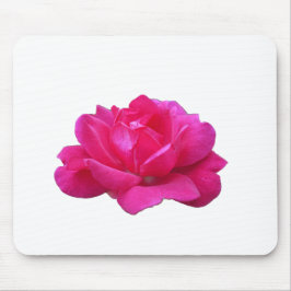 mooie enkele roze roos bloem muismat