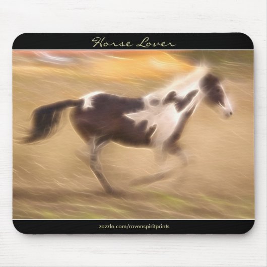 Mooie Equines Paard-liefhebber's Gift Muismat (Voorkant)