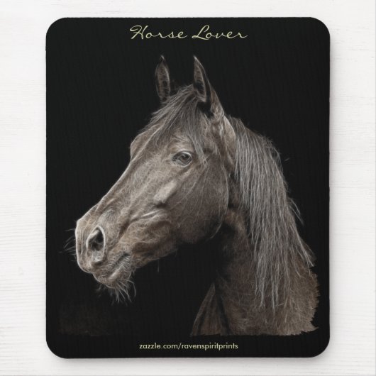 Mooie Equines Paard-liefhebber's Gift Muismat (Voorkant)