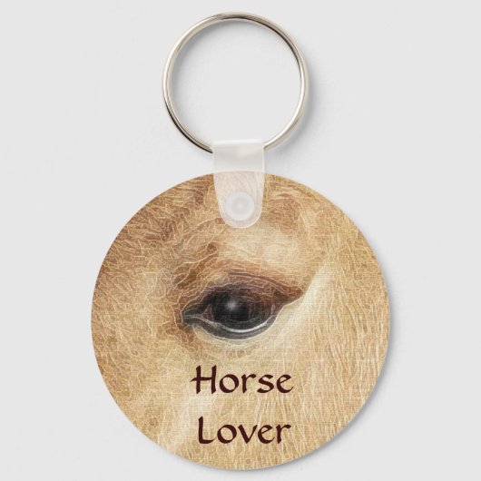 Mooie Equines Paard-liefhebber's Gift Sleutelhanger (Voorkant)