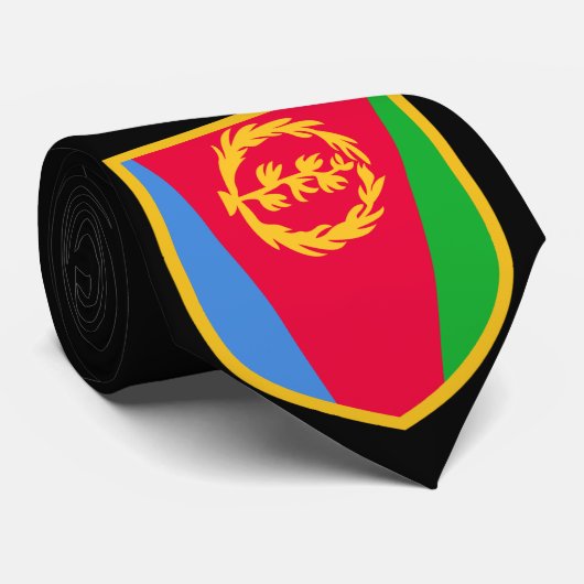 Mooie Eritrese vlag Stropdas (Opgerold)