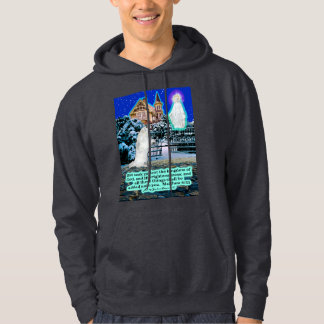 Mooie Eskie en Engel Schrift Mattheüs 6:33 Hoodie