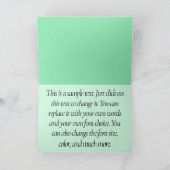 Mooie Eskie en Orchard Schrift Mattheüs 7:7 Kaart (Binnen)