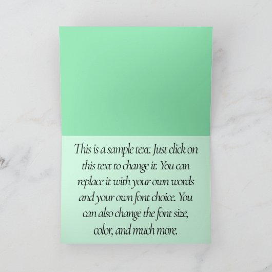 Mooie Eskie en Orchard Schrift Mattheüs 7:7 Kaart (Binnen)