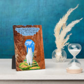 Mooie Eskie Schrift Plaque Spreuken 16:9 Fotoplaat (Zijkant)