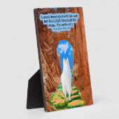 Mooie Eskie Schrift Plaque Spreuken 16:9 Fotoplaat (Zijkant)