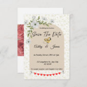 Mooie esthetische huwelijksnacht kaart (Voorkant / Achterkant)