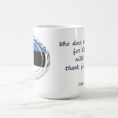 Mooie Estse spreekwoord Mok! Koffiemok (Center)