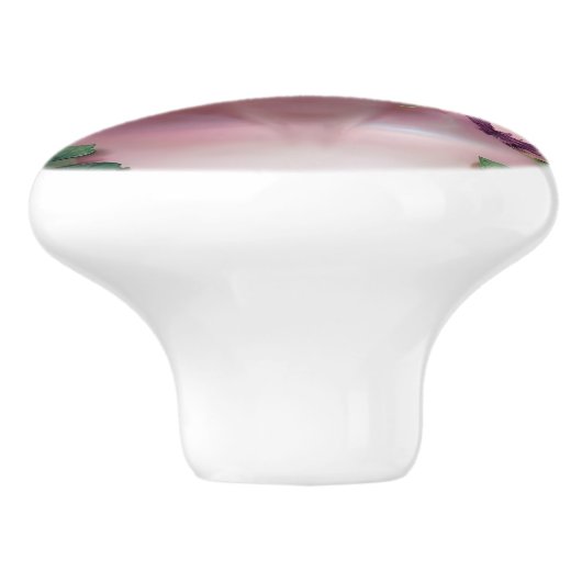 Mooie Etherische Betoverde Vrouw Fantasy Art Keramische Knop (Zijkant)