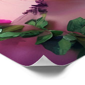 Mooie Etherische Betoverde Vrouw Fantasy Art Poster (Hoek)