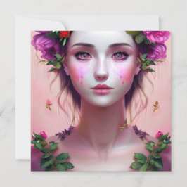 Mooie Etherische Vrouw Fantasy Art