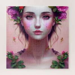 Mooie Etherische Vrouw Fantasy Art Legpuzzel