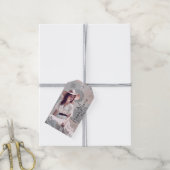 Mooie Ethische Kunst Bloemige Moederdag Cadeaulabel (Met Touw)