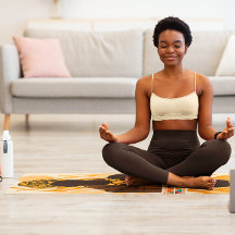 Mooie Etnische Afrikaanse Vrouw Kunst