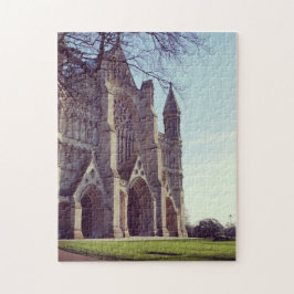 Mooie Europese kathedraal Legpuzzel