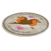 Mooie Europese robots: elk jaar Jubileum Snijplank (Hoek)