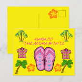 Mooie expressies briefkaart (Voorkant / Achterkant)