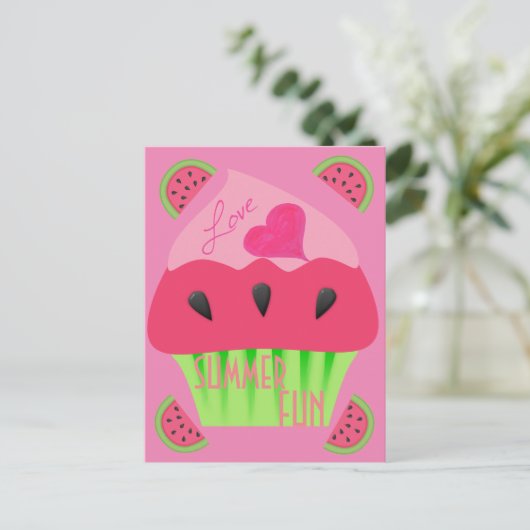 Mooie expressies briefkaart (Staand voorkant)