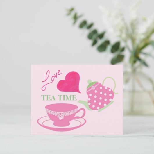 Mooie expressies briefkaart (Staand voorkant)