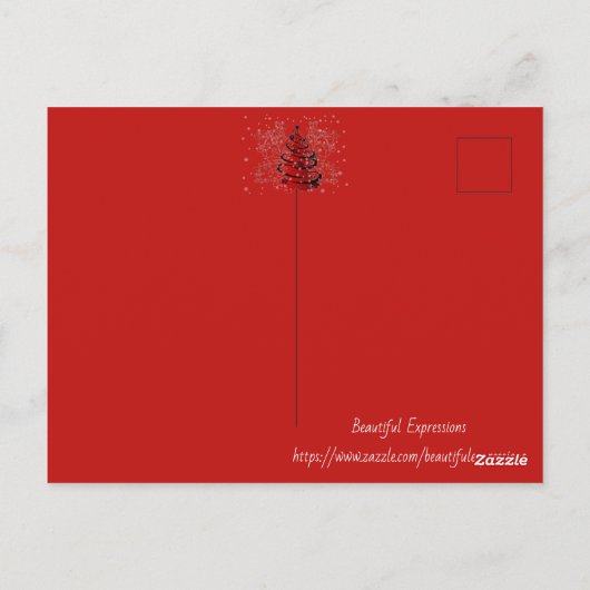 Mooie expressies briefkaart (Achterkant)