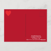 Mooie expressies briefkaart (Achterkant)