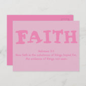 Mooie expressies briefkaart (Voorkant / Achterkant)