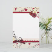 Mooie expressies - briefpapier (Staand voorkant)