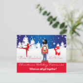 Mooie expressies-feestdag briefkaart (Staand voorkant)