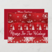 Mooie expressies - feestdagenkaart (Voorkant / Achterkant)