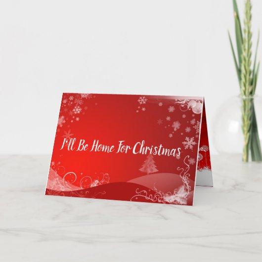 Mooie expressies - kerstfeestkaart kaart (Voorkant)