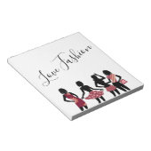 Mooie expressies-laptop notitieblok (Schuin)