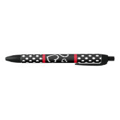 Mooie expressies zwarte inkt pen (Bodem)