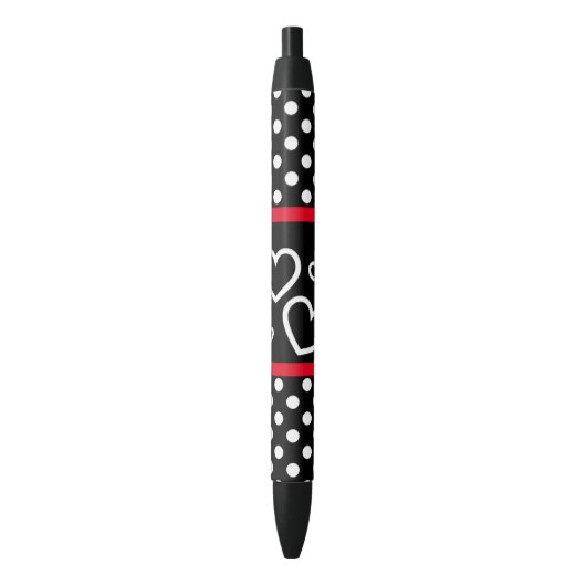 Mooie expressies zwarte inkt pen (Voorkant Verticaal)