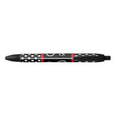 Mooie expressies zwarte inkt pen (Achterkant)
